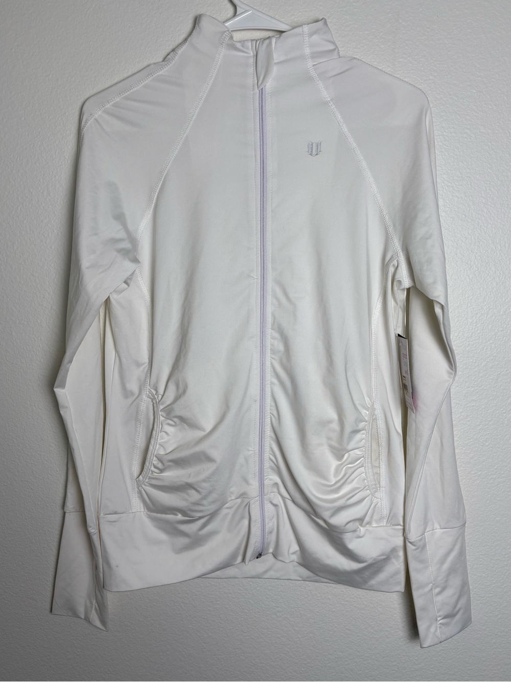 EleVen by Venus Williams Women's Elite Jacket in White Size Small NWT